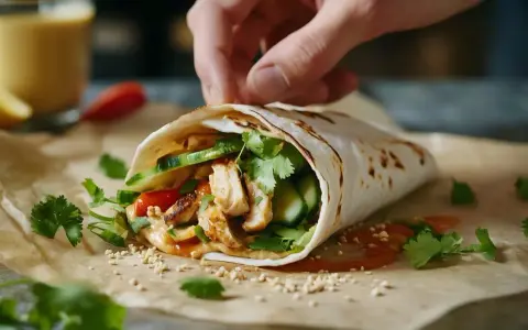 Jak łatwo zawijać kebab w tortilli - proste kroki i porady