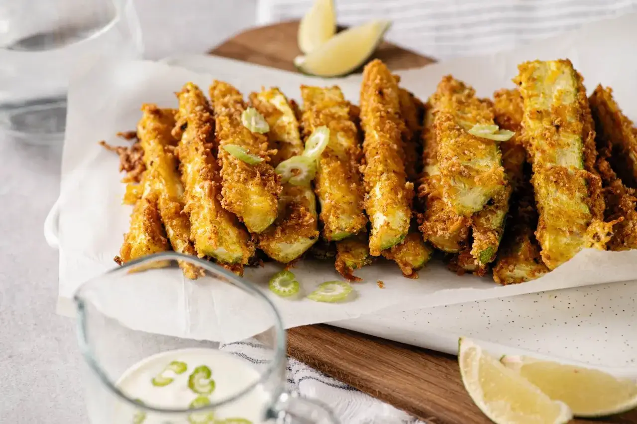 frytki z panierką air fryer