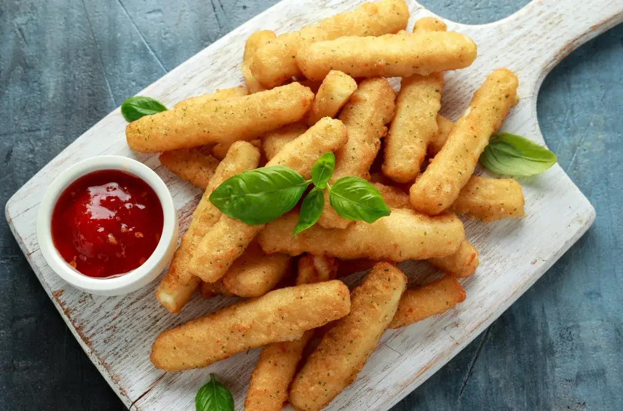 frytki halloumi różne metody przygotowania