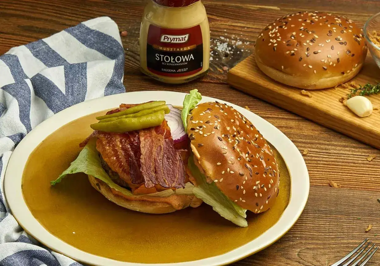 boczek w burgerze twardy przyczyny