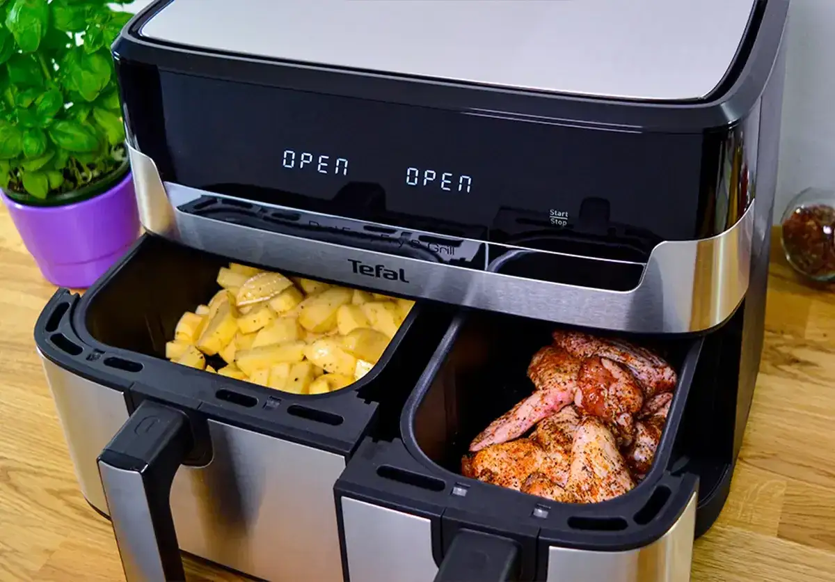 odgrzewanie frytek piekarnik patelnia air fryer por&oacute;wnanie