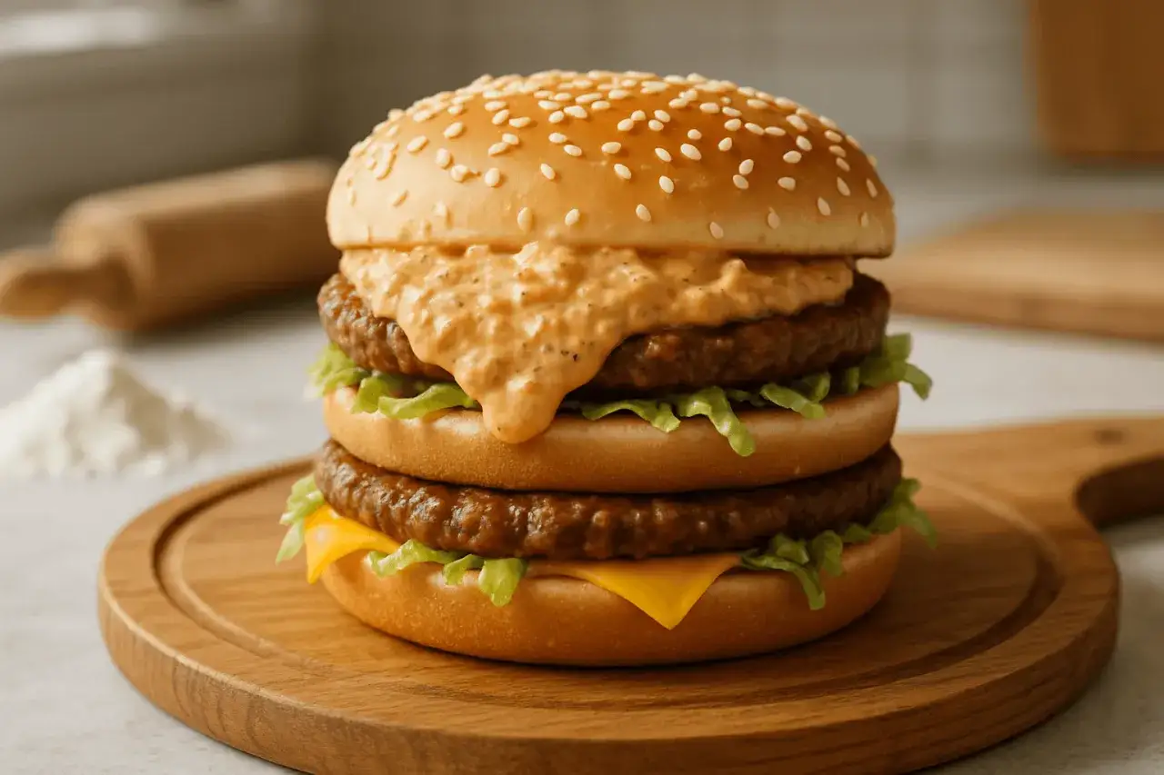 Sos Big Mac jako dip do frytek